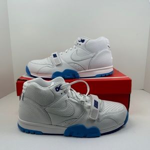 Nike Air Trainer 1 Shoes White University Blue DR9997-100 Men's Multi Sizes NEW